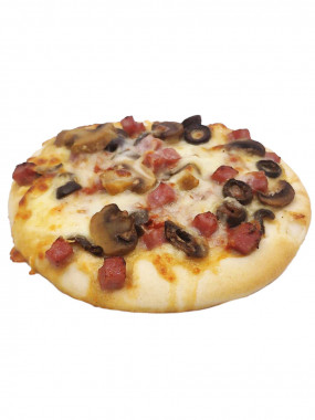 pizza jambon/champignons individuelle