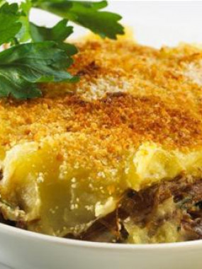 Parmentier de canard en part individuel