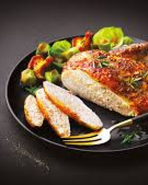 suprême de pintade sauce forestière