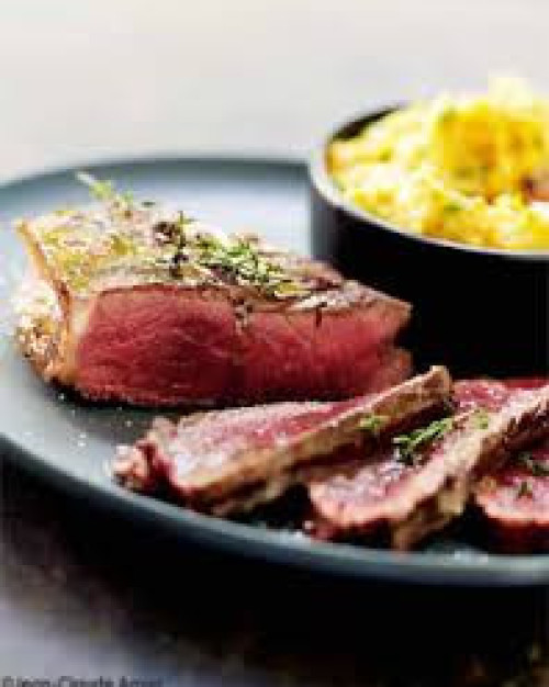 faux-filet de bœuf cuisiné sauce au choix