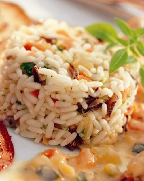 Timbale de riz pilaf