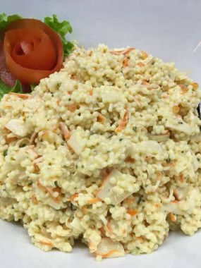 Salade de perles marines