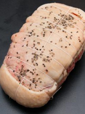 rôti de dinde farcie au foie gras