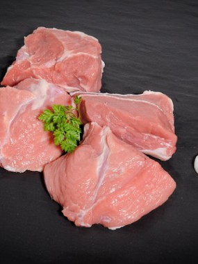Blanquette de veau crue (épaule, bas carré)