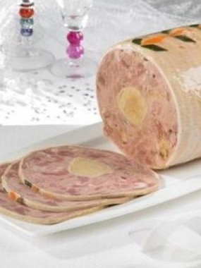 suprême  de volaille forestière et foie gras