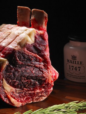 cote de boeuf maturée au whisky