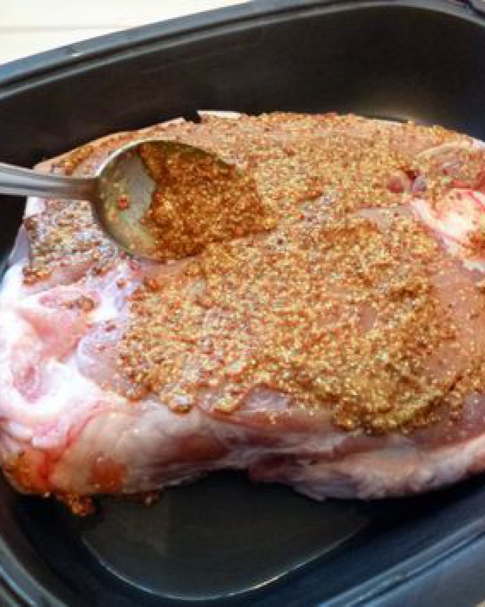 Rouelle de porc à la moutarde a l'ancienne | Maison Bertin