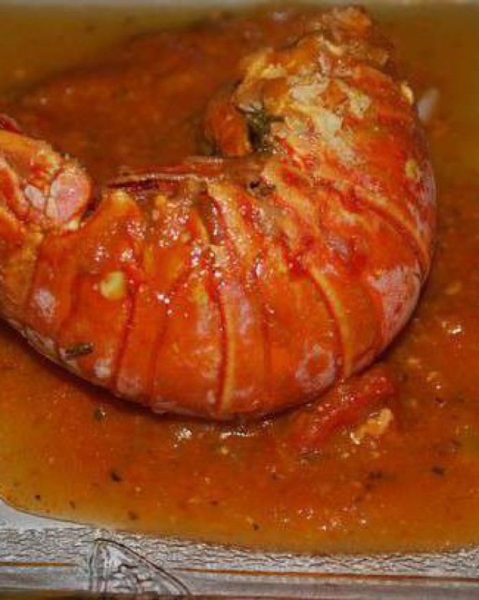 Demi langouste à l'armoricaine Maison Bertin